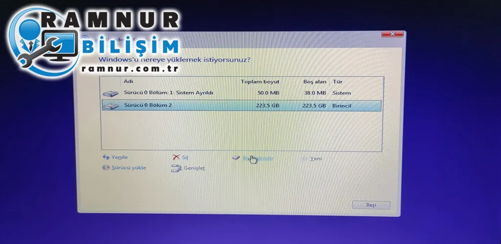 Şişli Pc Format Atma
